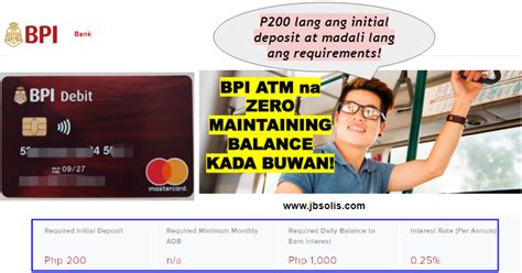 debit card bpi|bpi debit card maintaining balance.